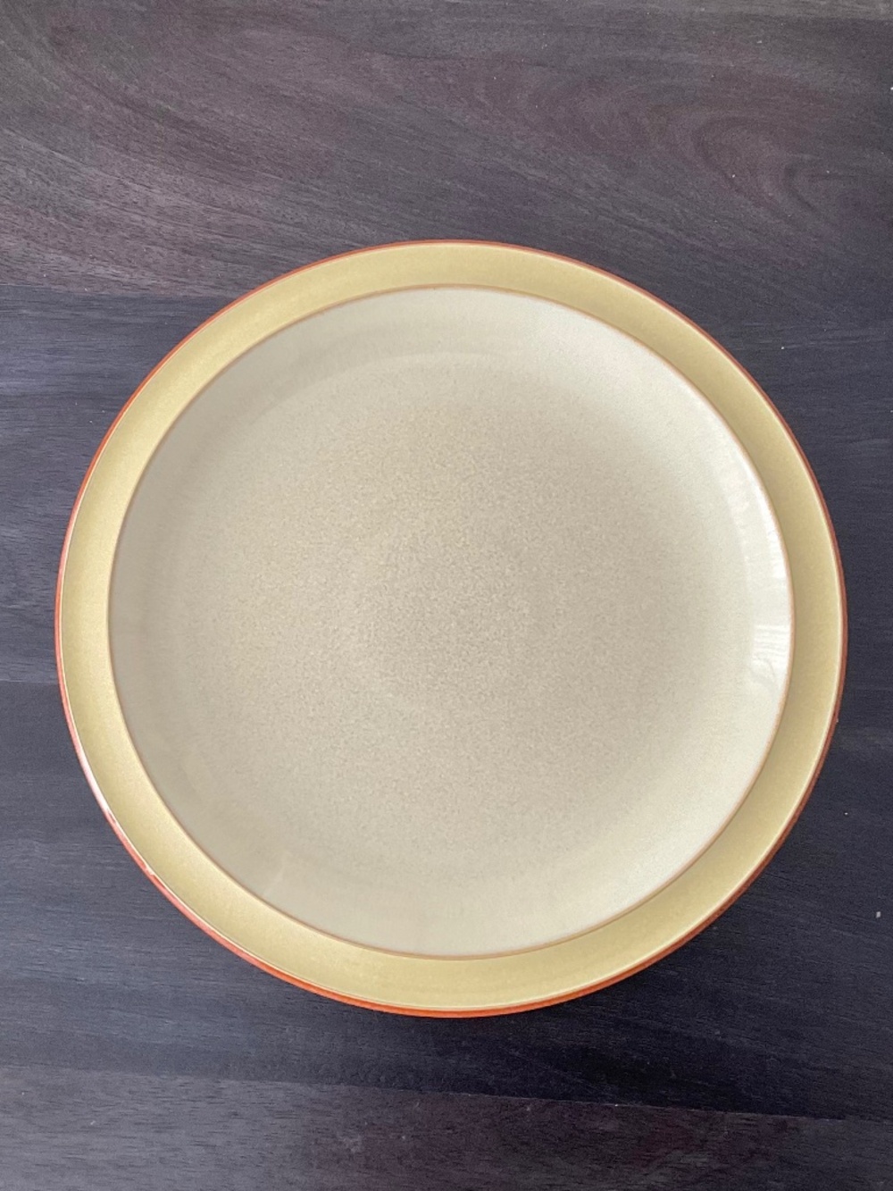 Denby Fire (retired) Stoneware Side Salad Luncheon Plates (7 available $25 EACH)